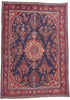 7 x 10 Vintage Persian Mehraban Rug 76024