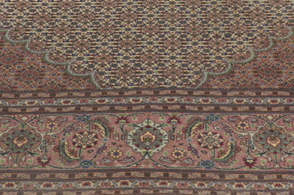7 x 11 Vintage Persian Tabriz Rug 77368