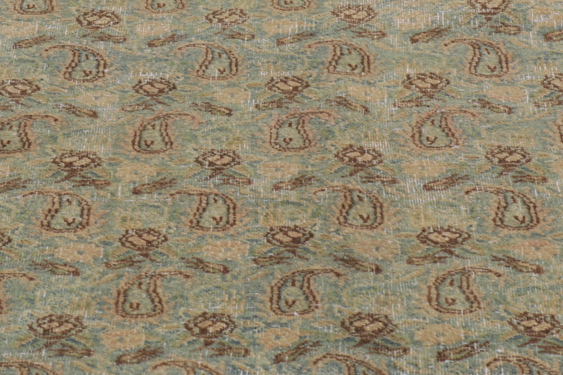 7 x 9 Vintage Persian Qum Rug 61004
