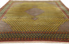 8 x 11 Vintage Yellow Persian Tabriz Rug 21683