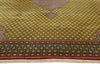 8 x 11 Vintage Yellow Persian Tabriz Rug 21683
