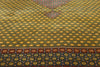 8 x 11 Vintage Yellow Persian Tabriz Rug 21683