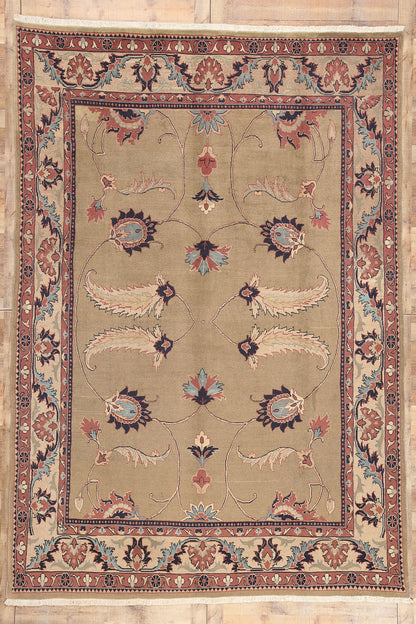 8 x 12 Vintage Persian Mahal Rug 75086