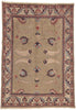 8 x 12 Vintage Persian Mahal Rug 75086