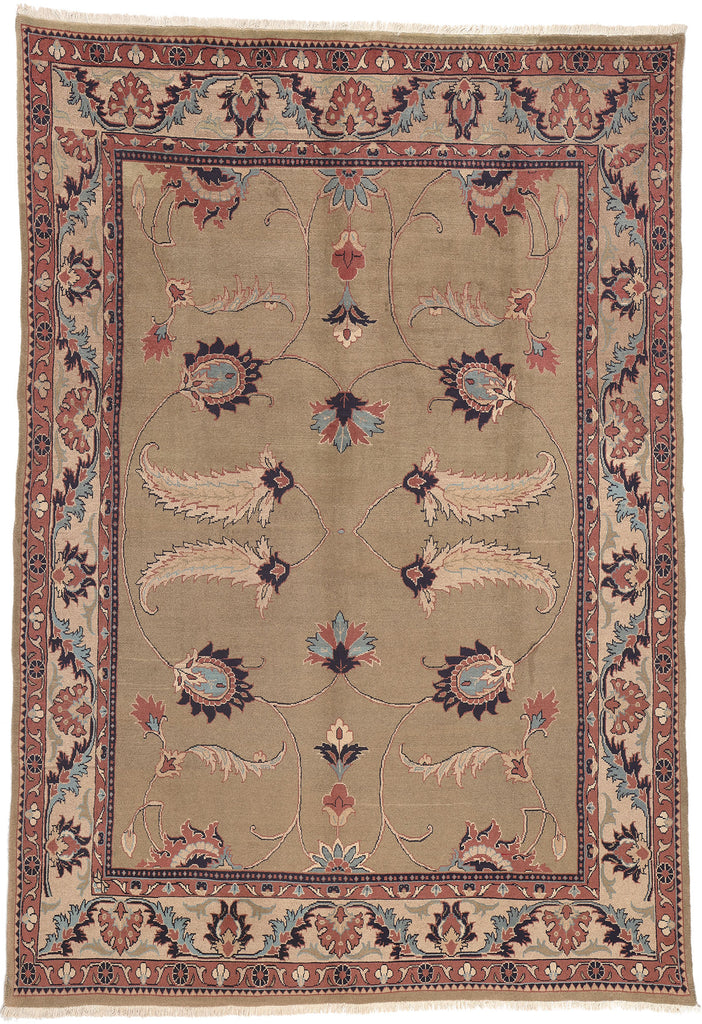 8 x 12 Vintage Persian Mahal Rug 75086