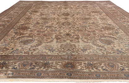 8 x 12 Vintage Persian Tabriz Rug 76734