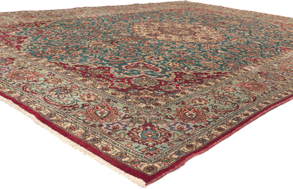 8 x 12 Vintage Persian Tabriz Rug 75351