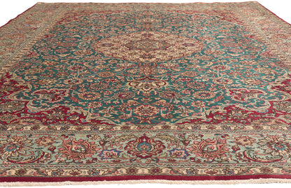 8 x 12 Vintage Persian Tabriz Rug 75351