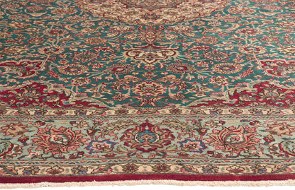 8 x 12 Vintage Persian Tabriz Rug 75351