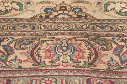 8 x 12 Vintage Persian Tabriz Rug 75093