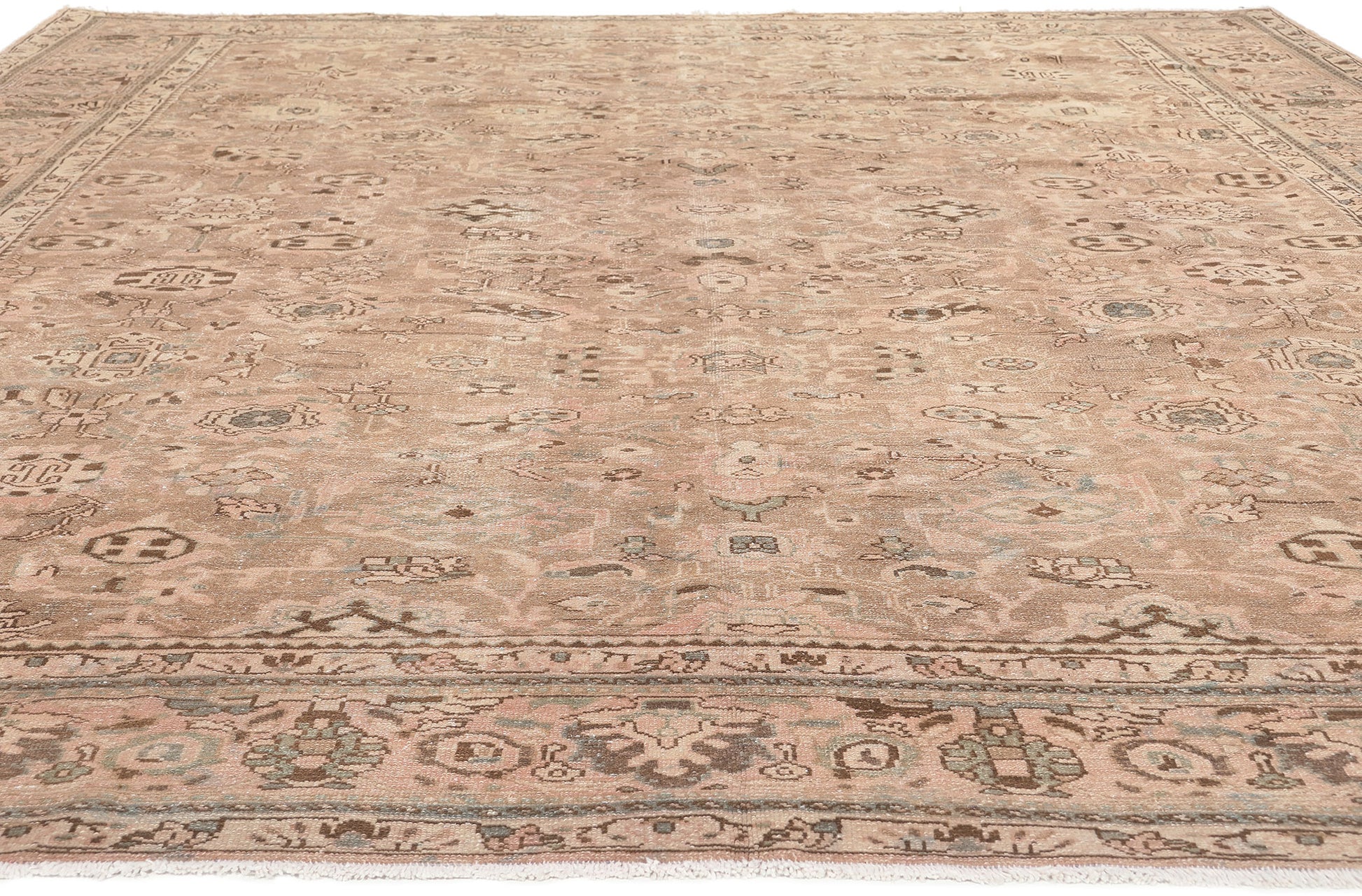 9 x 12 Vintage Persian Malayer Rug 61266