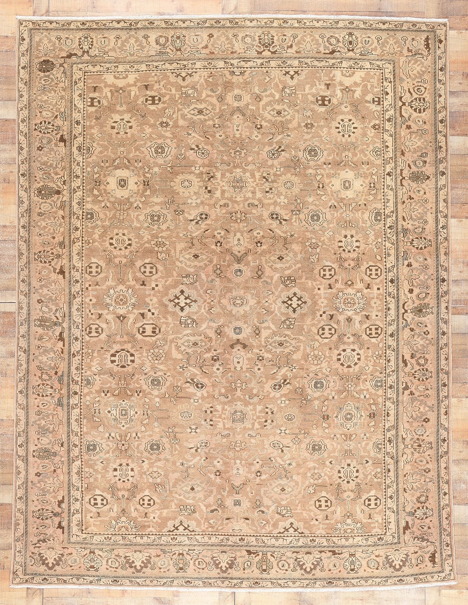 9 x 12 Vintage Persian Malayer Rug 61266