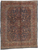 9 x 12 Antique Persian Hamadan Rug 76597