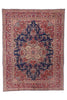 9 x 13 Vintage Persian Mashhad Rug 76253