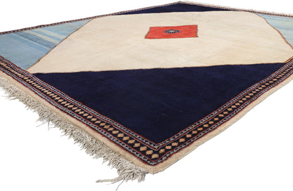 10 x 13 Vintage Persian Shiraz Rug 78846