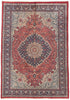 8 x 11 Vintage Indian Tabriz Rug 74404
