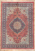 8 x 11 Vintage Indian Tabriz Rug 74404