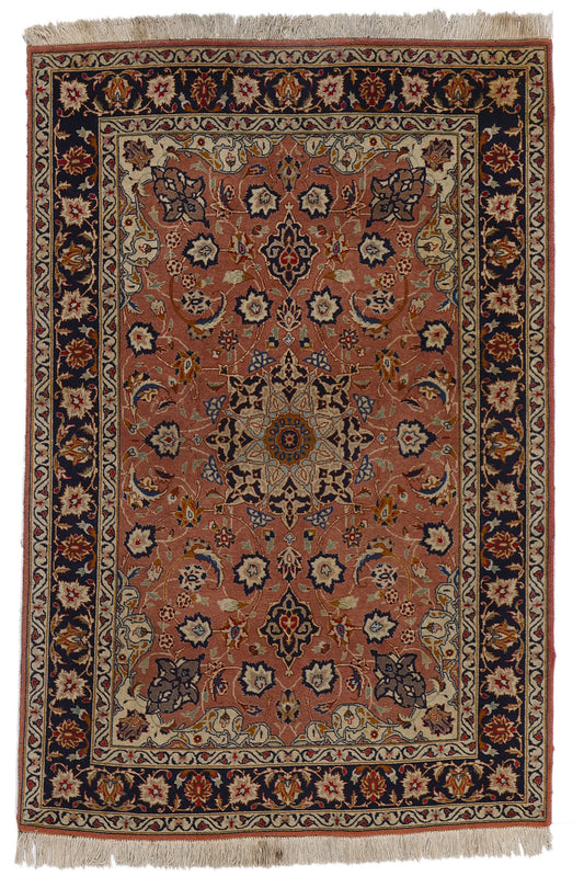 3 x 5 Vintage Persian Tabriz Rug 78702