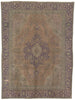 7 x 10 Antique Persian Tabriz Rug 74850
