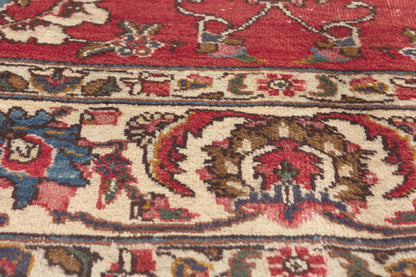 7 x 11 Vintage Persian Tabriz Rug 78237