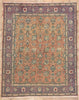 8 x 10 Vintage Persian Tabriz Rug 75505