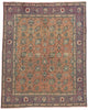 8 x 10 Vintage Persian Tabriz Rug 75505