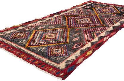 4 x 8 Vintage Persian Lori Rug 78850
