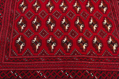 2 x 4 Vintage Persian Turkoman Rug 78909