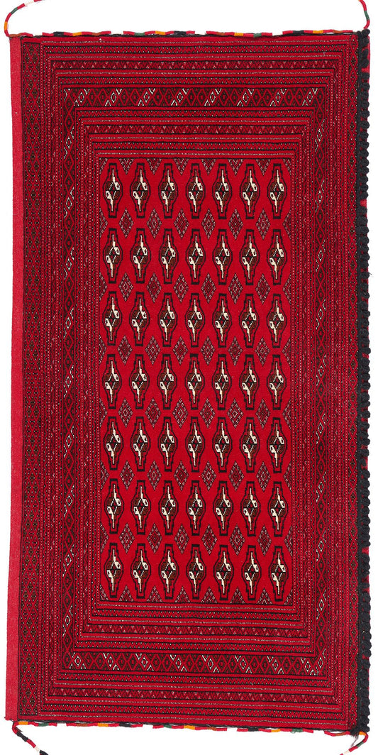 2 x 5 Vintage Persian Turkoman Rug 78906