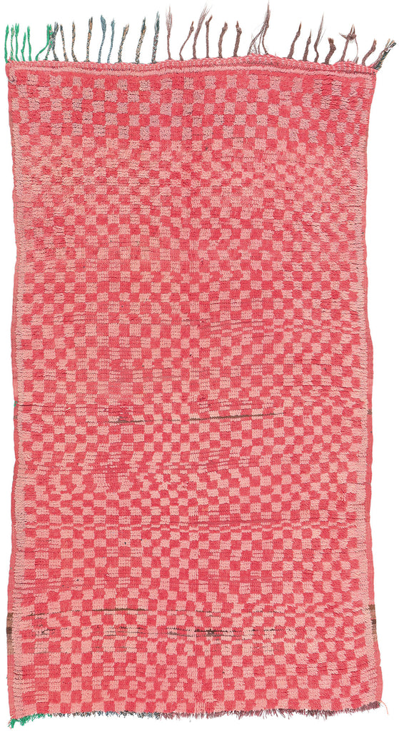 3 x 6 Vintage Pink Boujad Moroccan Rug 74783