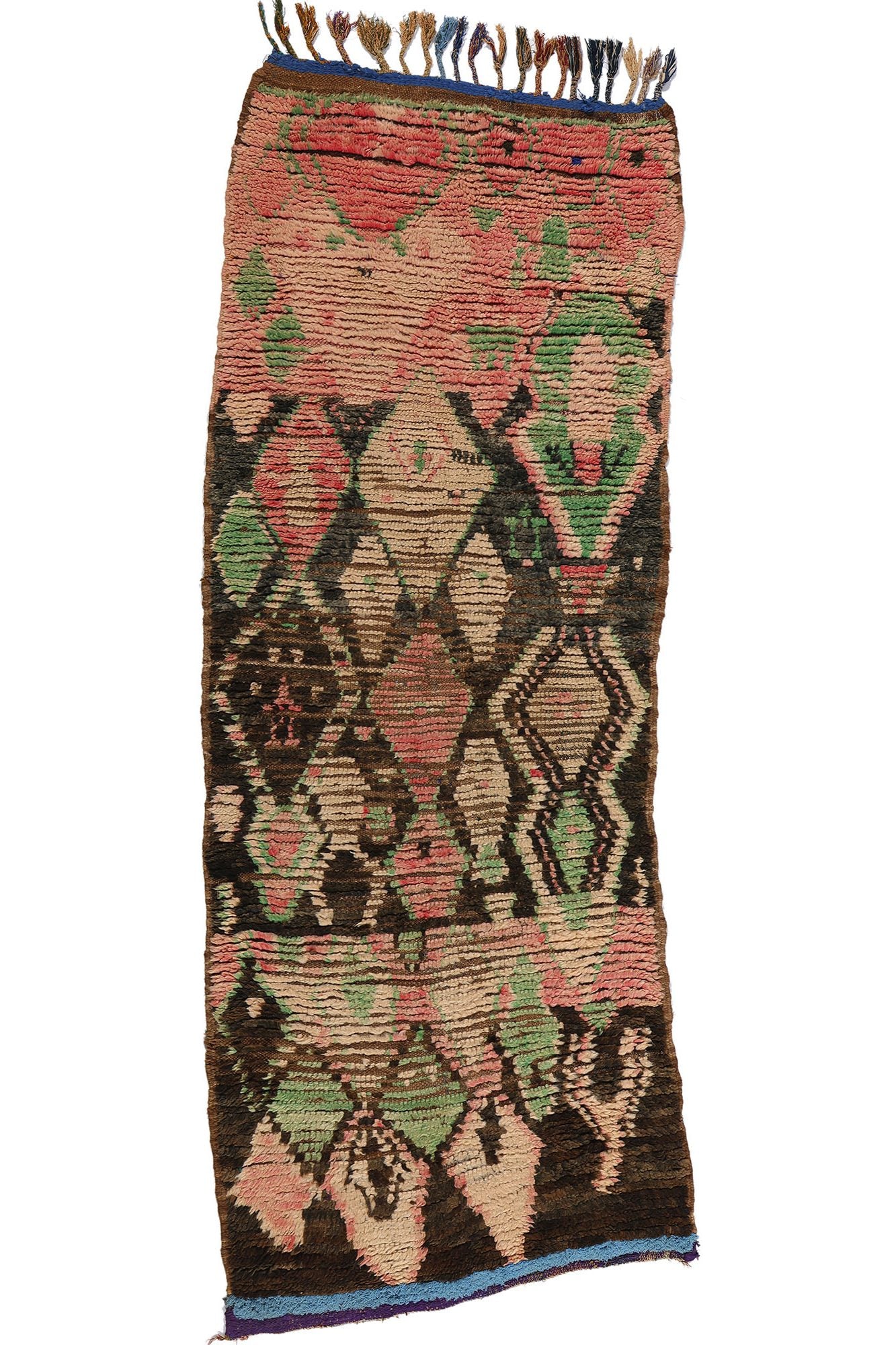 3 x 9 Vintage Boujad Moroccan Rug 21835