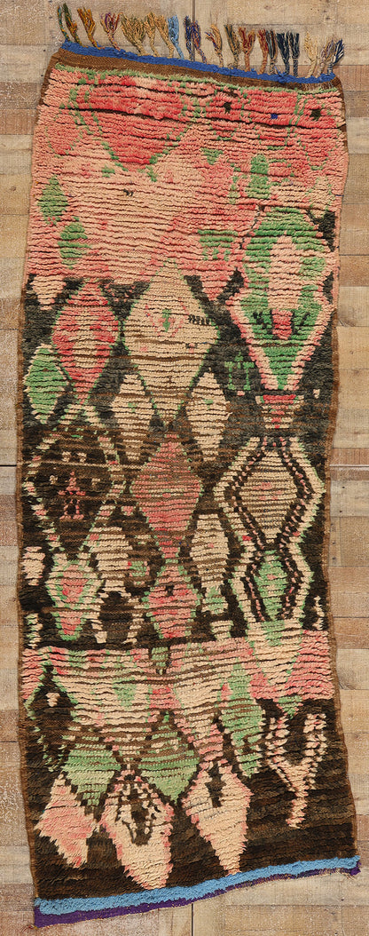 3 x 9 Vintage Boujad Moroccan Rug 21835