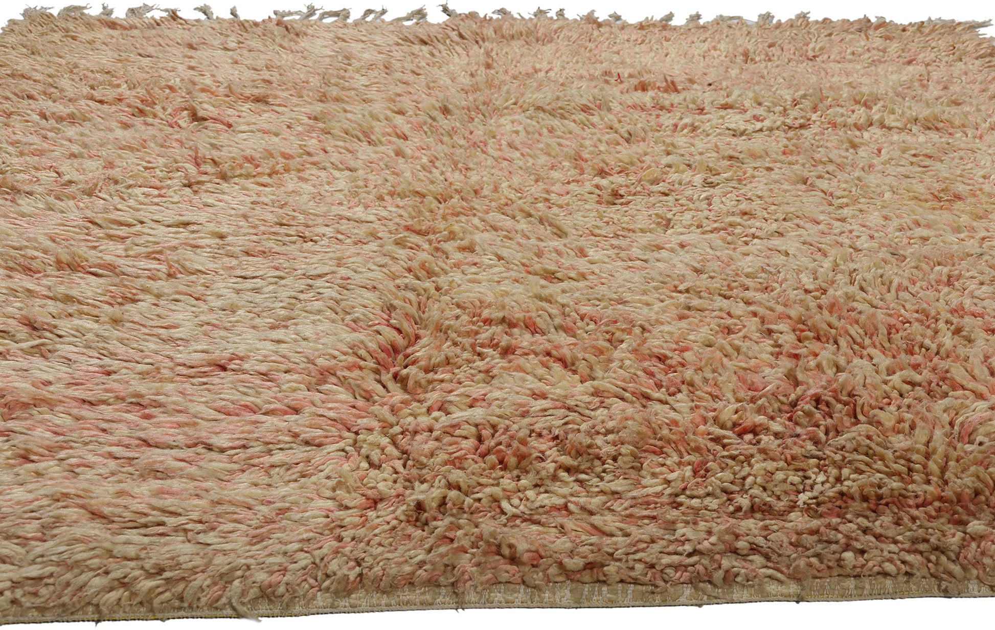 5 x 7 Vintage Pink Boujad Moroccan Rug 21806