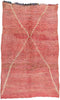6 x 9 Vintage Pink Boujad Moroccan Rug 21484