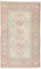 3 x 4 Vintage Pink Turkish Oushak Rug 53930