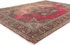 7 x 10 Vintage Pink Persian Tabriz Rug 76465