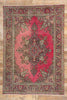 7 x 10 Vintage Pink Persian Tabriz Rug 76465
