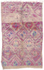 7 x 11 Vintage Purple Boujad Moroccan Rug 20956