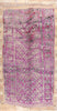 6 x 11 Vintage Purple Boujad Moroccan Rug 20596