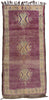 6 x 12 Vintage Purple Talsint Moroccan Rug 20931