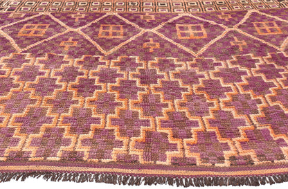 6 x 13 Vintage Purple Beni MGuild Moroccan Rug 20917