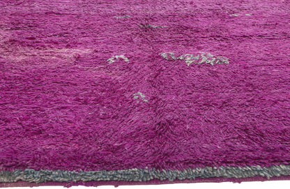 7 x 9 Vintage Purple Beni Mrirt Moroccan Rug 20669