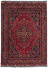 6 x 8 Vintage Afghani Rug 78344