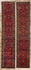 3 x 17 Vintage Red Persian Hamadan Rug 78726