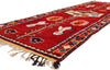 3 x 11 Vintage Red Kurdish Rug 53905