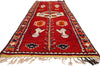3 x 11 Vintage Red Kurdish Rug 53905