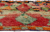 5 x 6 Colorful Vintage Boujad Moroccan Rag Rug 21787