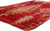 5 x 7 Vintage Red Boujad Moroccan Rag Rug 21831