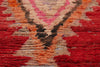 5 x 7 Vintage Red Boujad Moroccan Rag Rug 21831