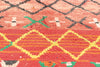 5 x 9 Vintage Red Moroccan Rag Rug 20296